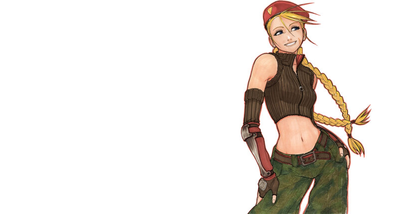 anime character with braided hair
