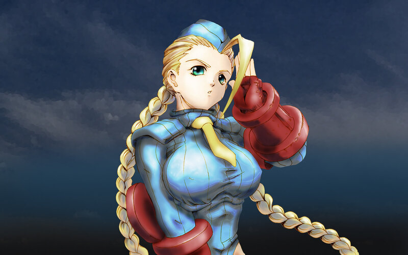 anime character with braided hair