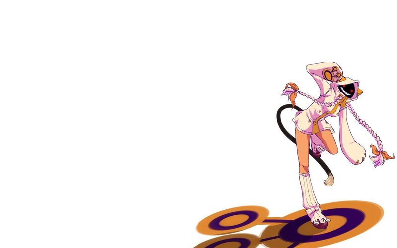 anime character with braided hair