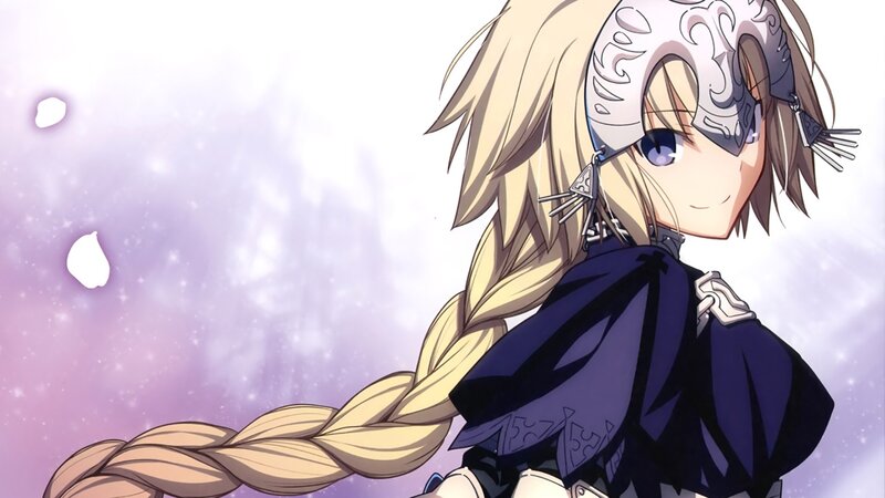 anime character with braided hair