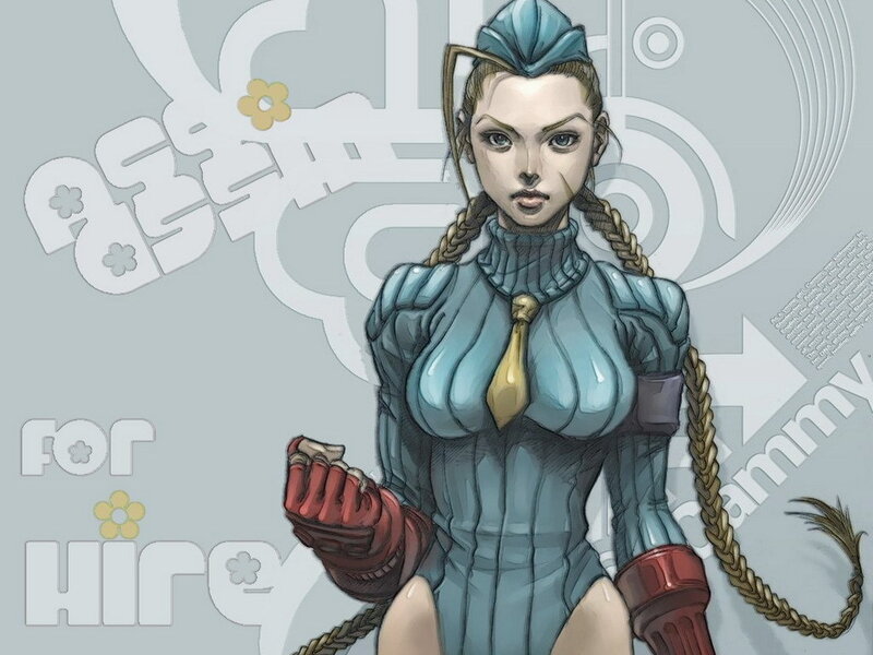 anime character with braided hair