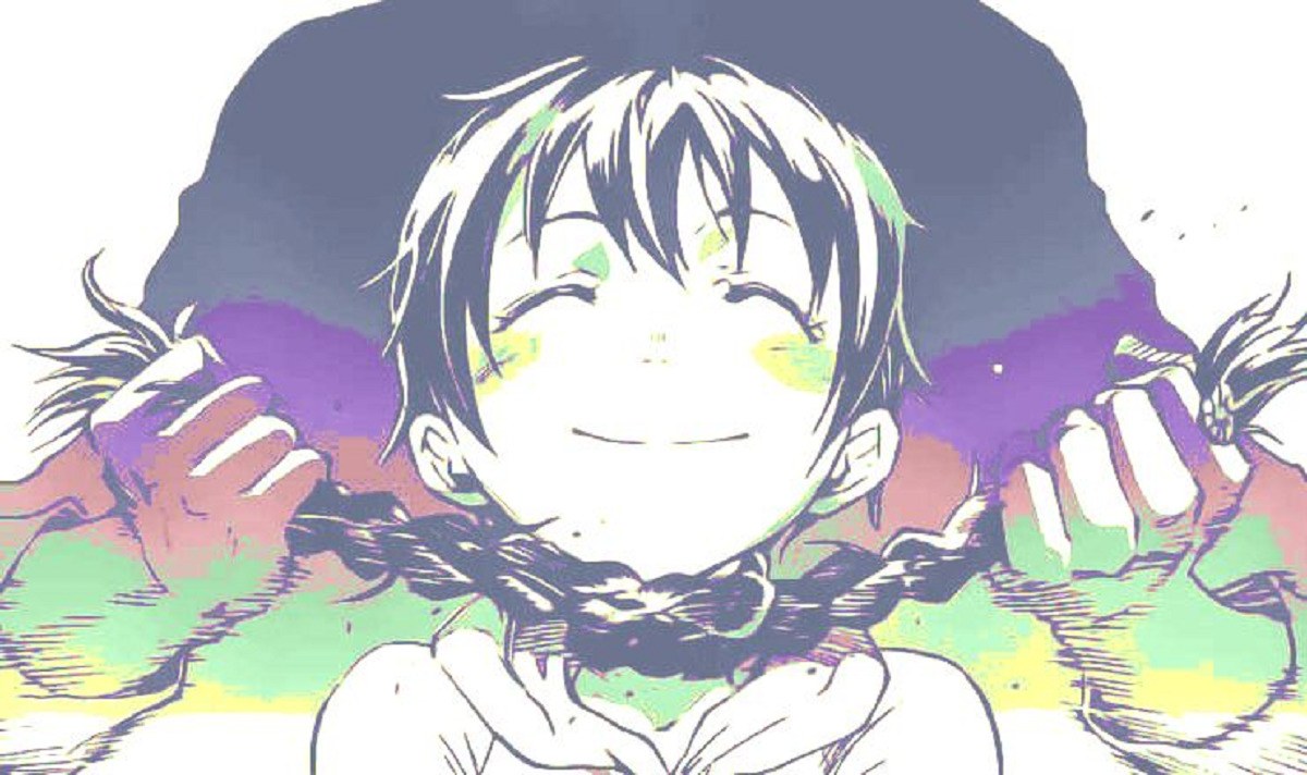anime character with braids