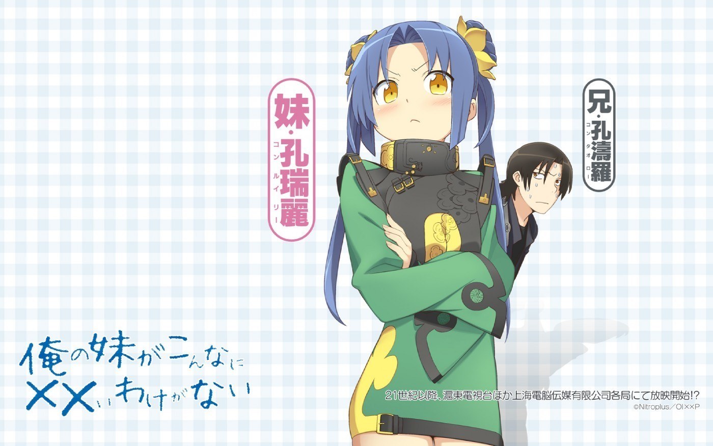 Anime character with brother