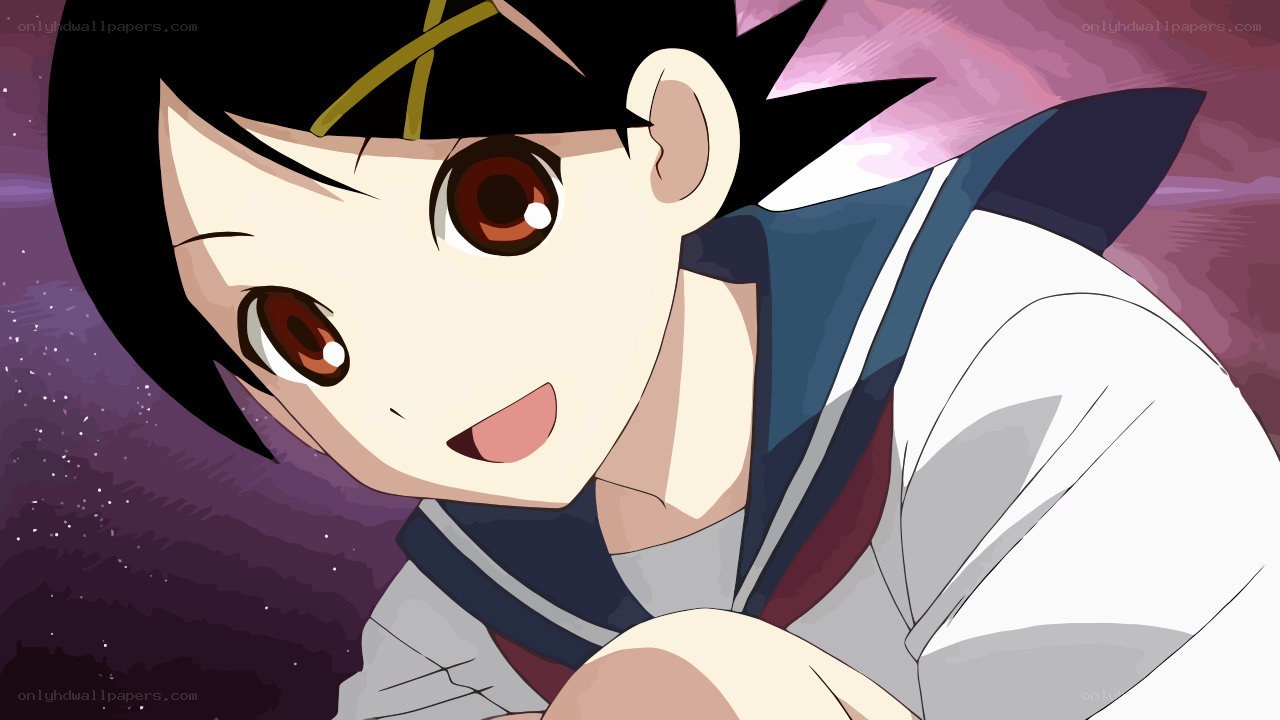 anime character with brown eyes