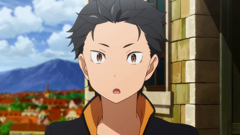 Anime Character with Brown Eyes — Calm