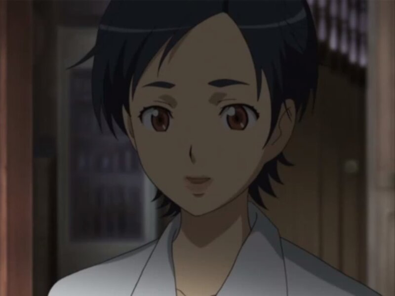 Anime Character with Brown Eyes — Neutral