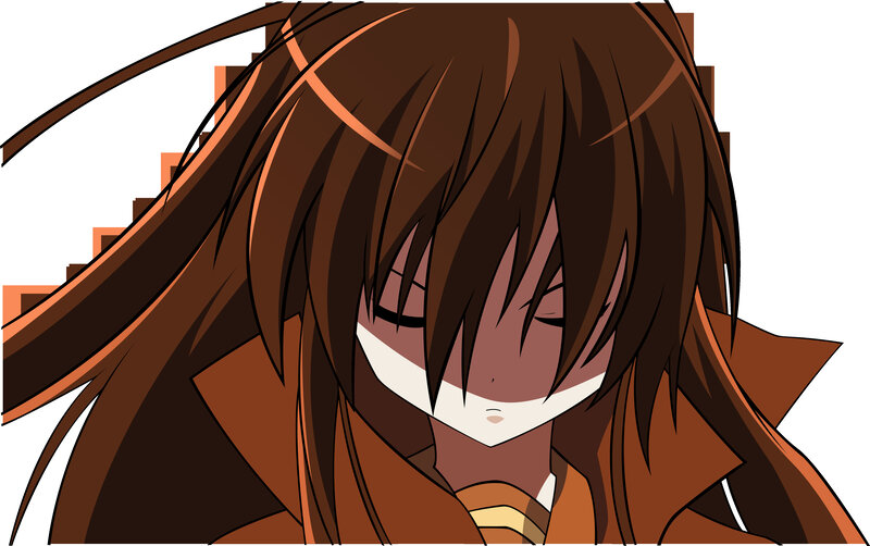anime character with brown hair