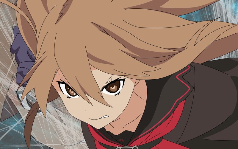 anime character with brown hair