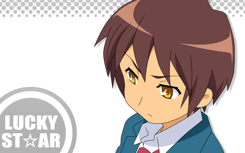 anime character with brown hair
