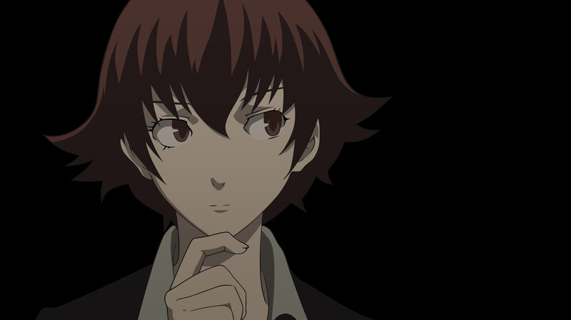 anime character with brown hair