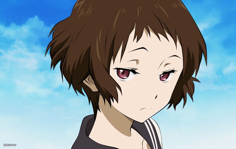 anime character with brown hair