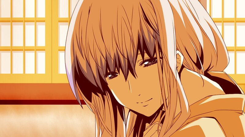 anime character with brown hair