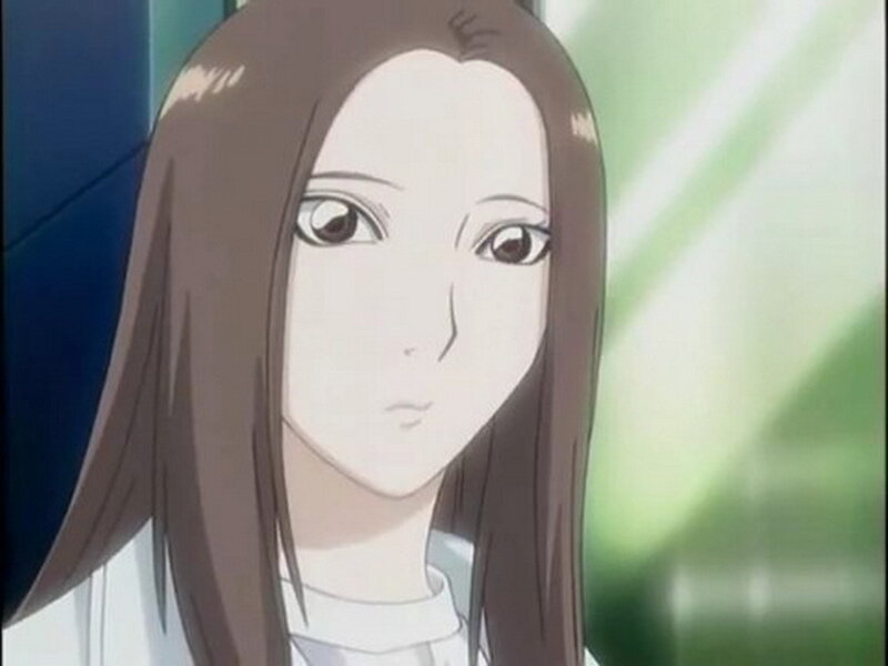 anime character with brown hair