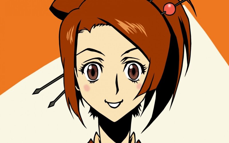 anime character with brown hair
