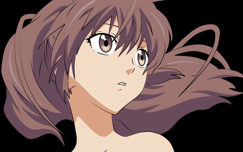 anime character with brown hair