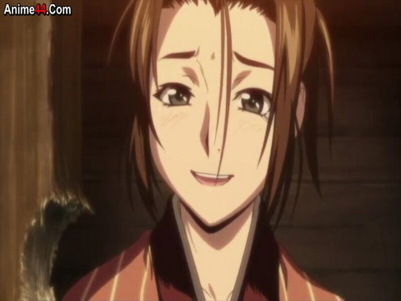 Anime Character with Brown Hair — Calm
