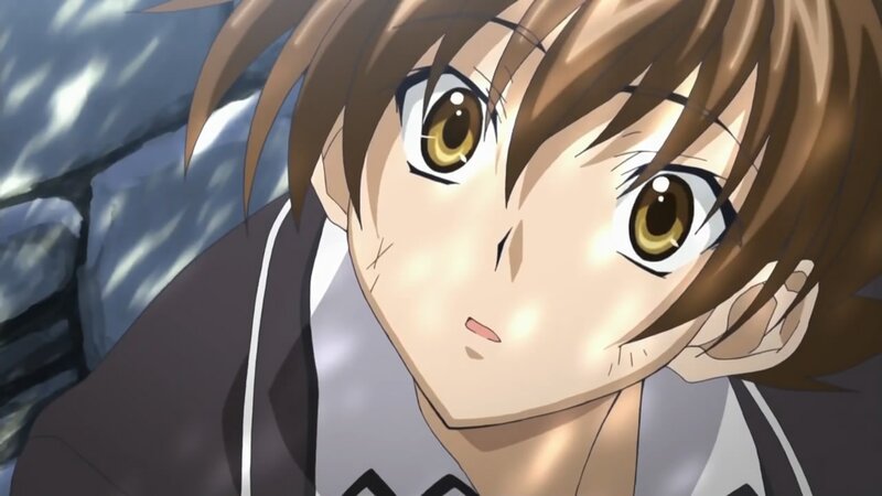 Anime Character with Brown Hair — Dramatic, Brown Hair