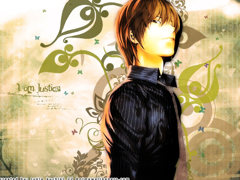 Anime Character with Brown Hair — Dramatic, Butterflies