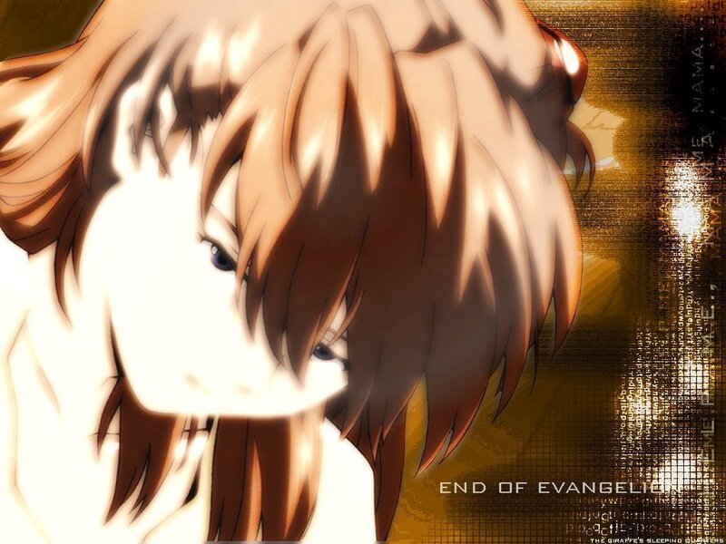 Anime Character with Brown Hair — Dramatic, Text, Yellow, Black
