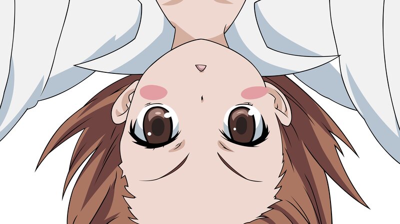 Anime Character with Brown Hair — Innocent