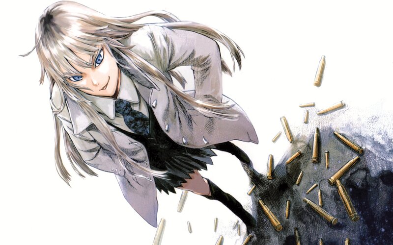 Anime Character with Bullets
