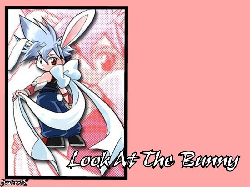 Anime Character with Bunny Ears — Pink