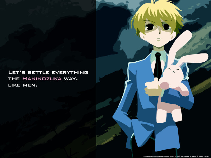 Anime character with bunny