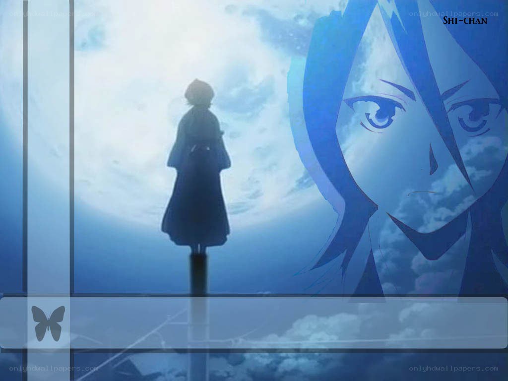 anime character with butterfly