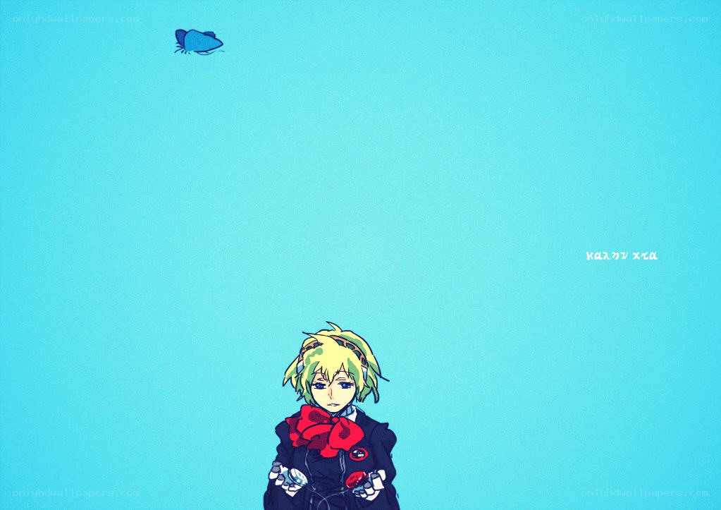 anime character with butterfly