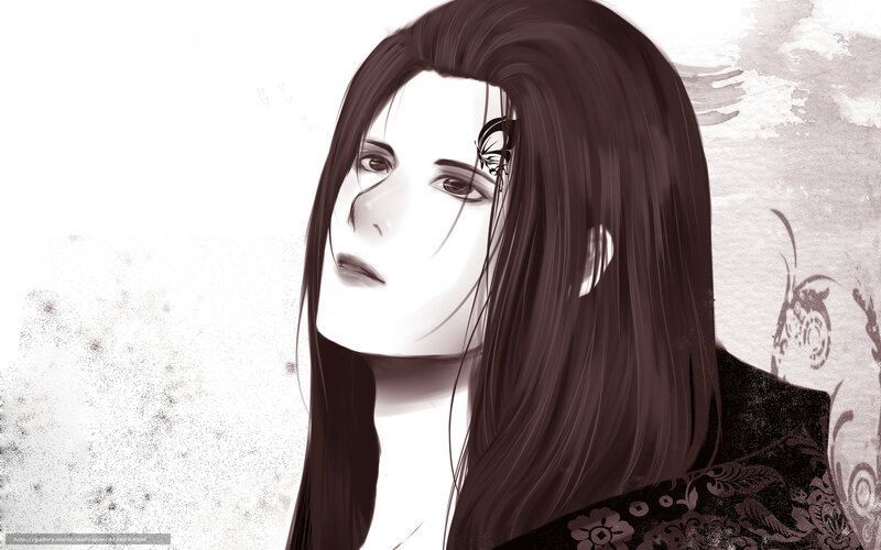 anime character with butterfly tattoo