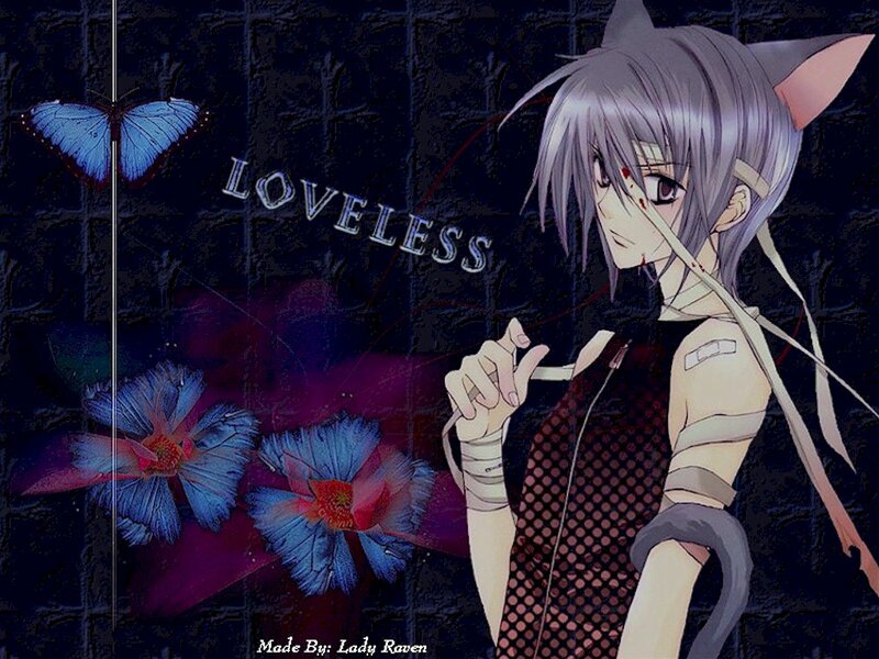 anime character with butterfly