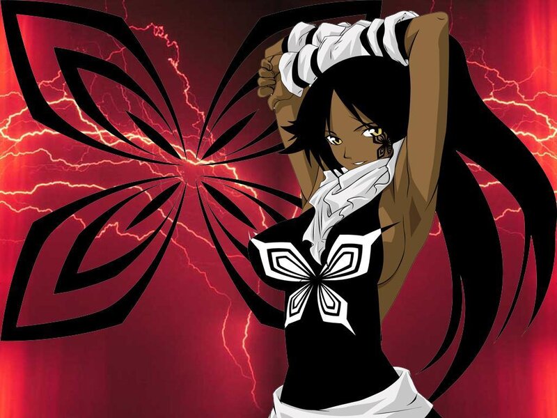 anime character with butterfly wings