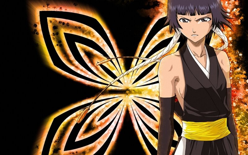 anime character with butterfly wings