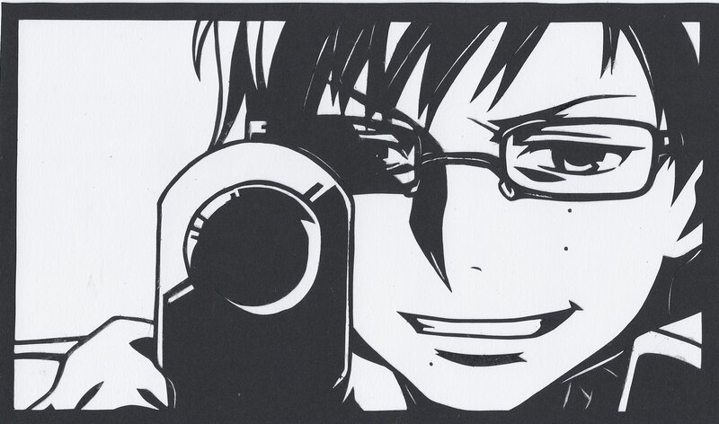 anime character with camera