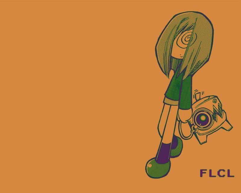 Anime Character with Camera — Orange