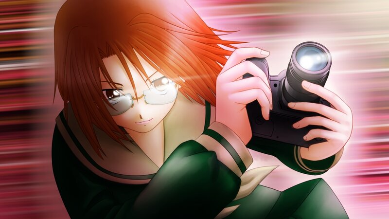 anime character with camera