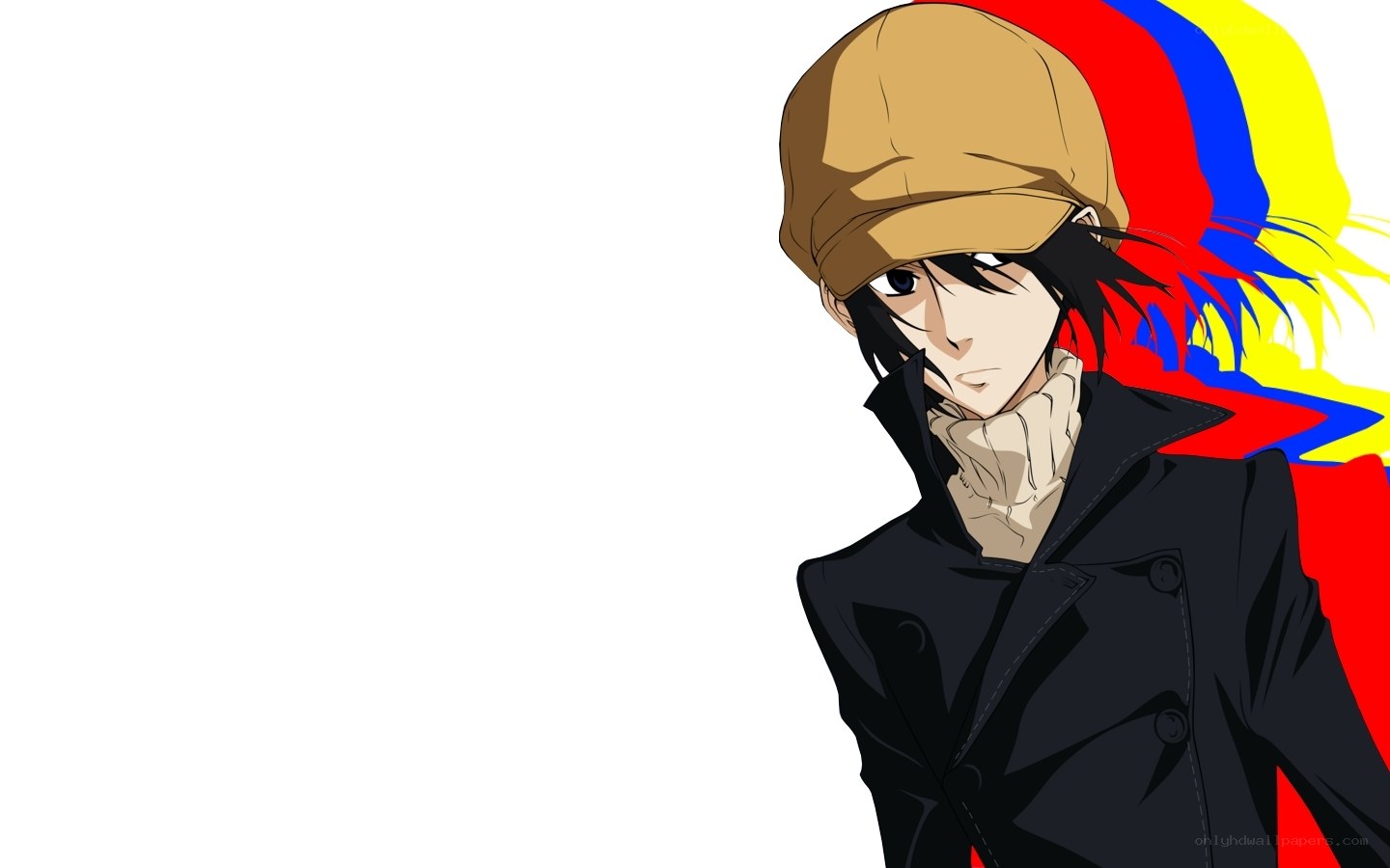 anime character with cap