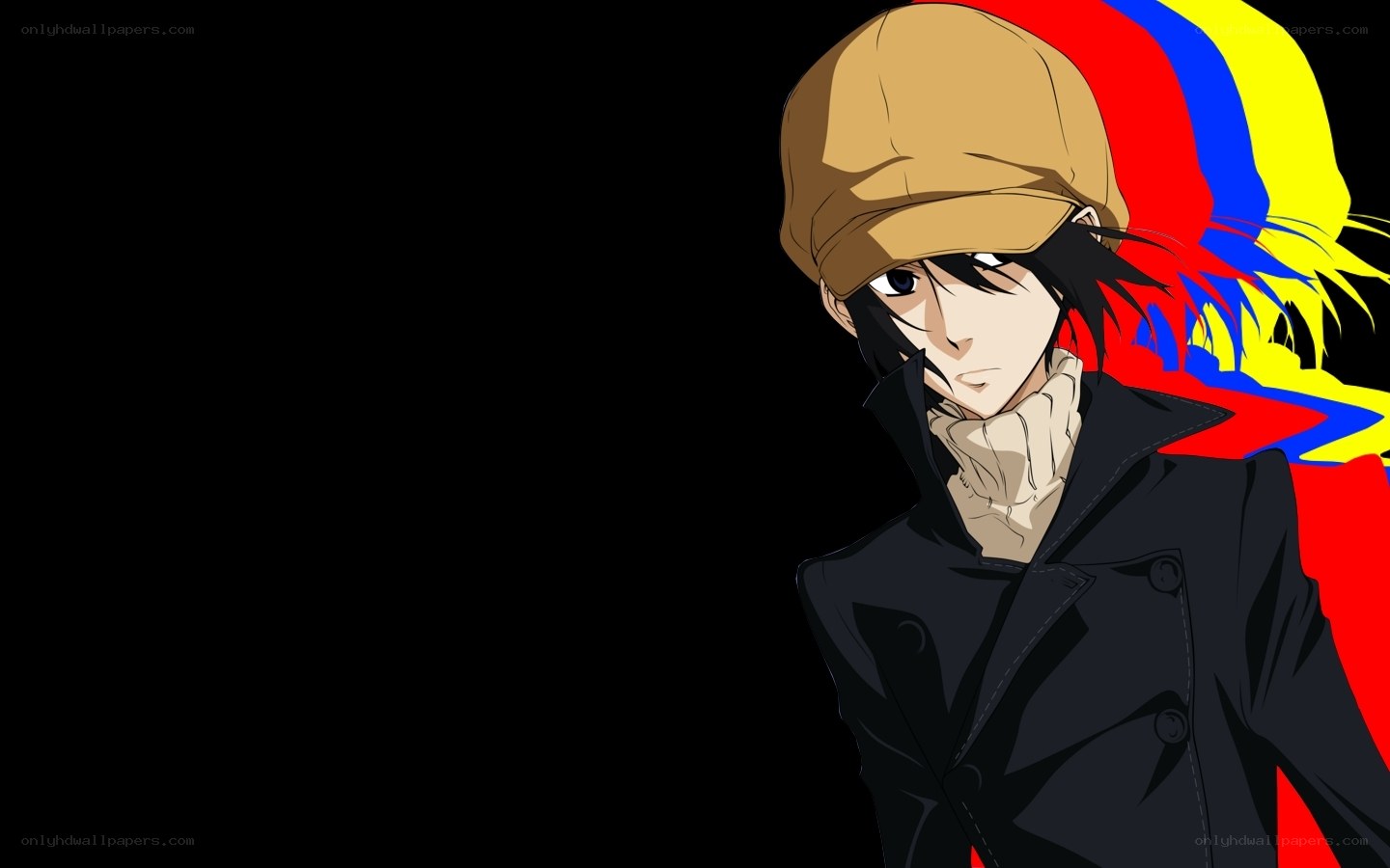 anime character with cap