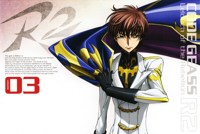 Anime Character with Cape — White