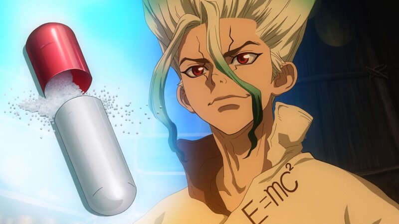 Anime Character with Capsule