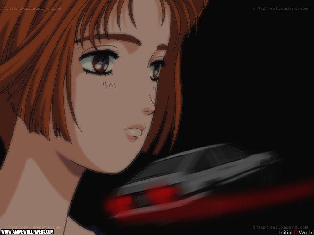 anime character with car in background