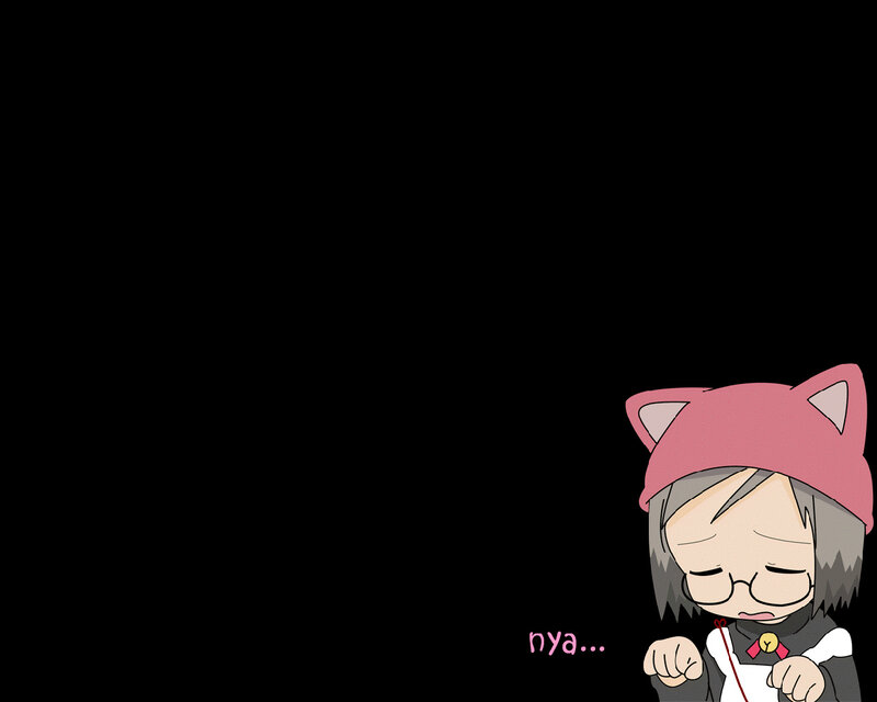 anime character with cat ears