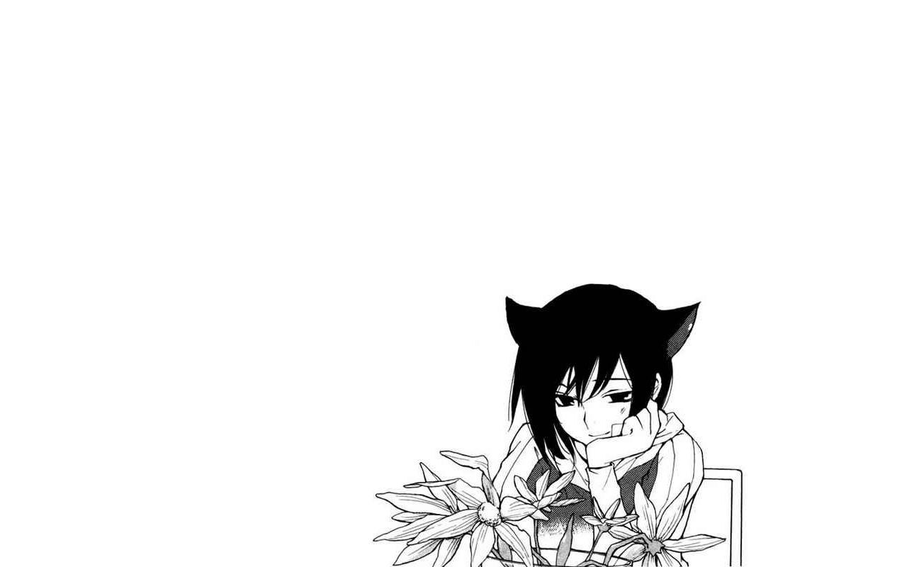anime character with cat ears