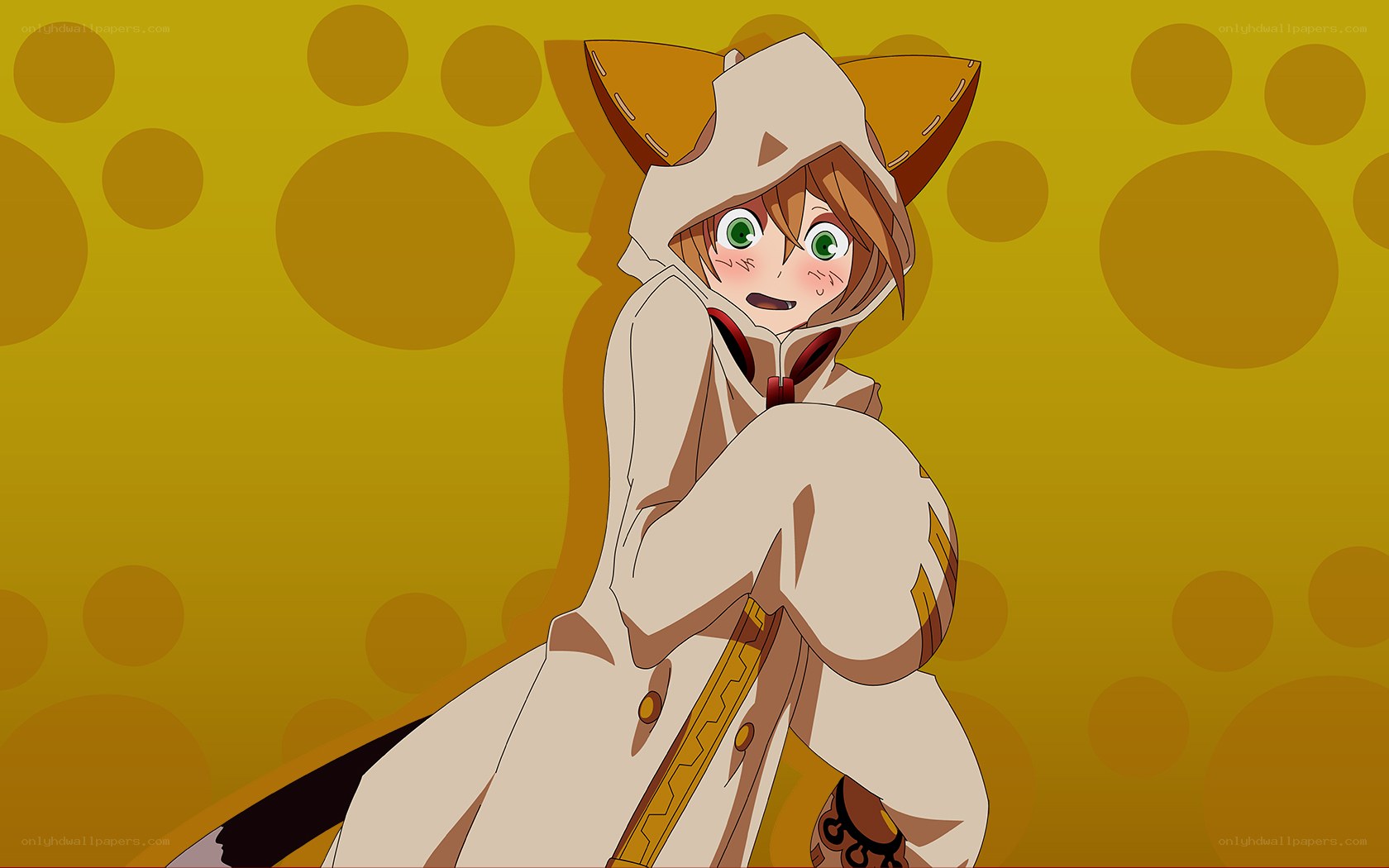 anime character with cat ears