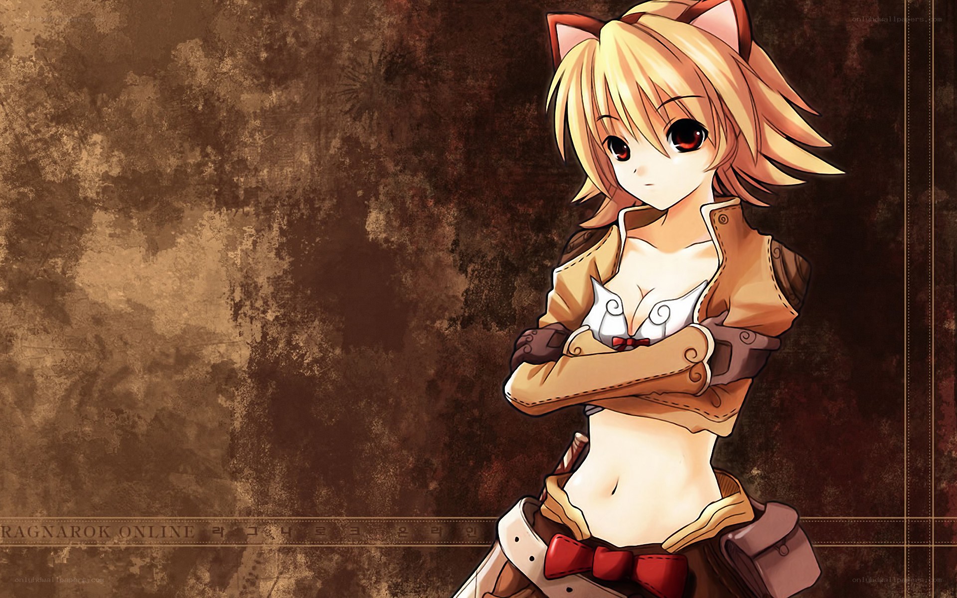 anime character with cat ears