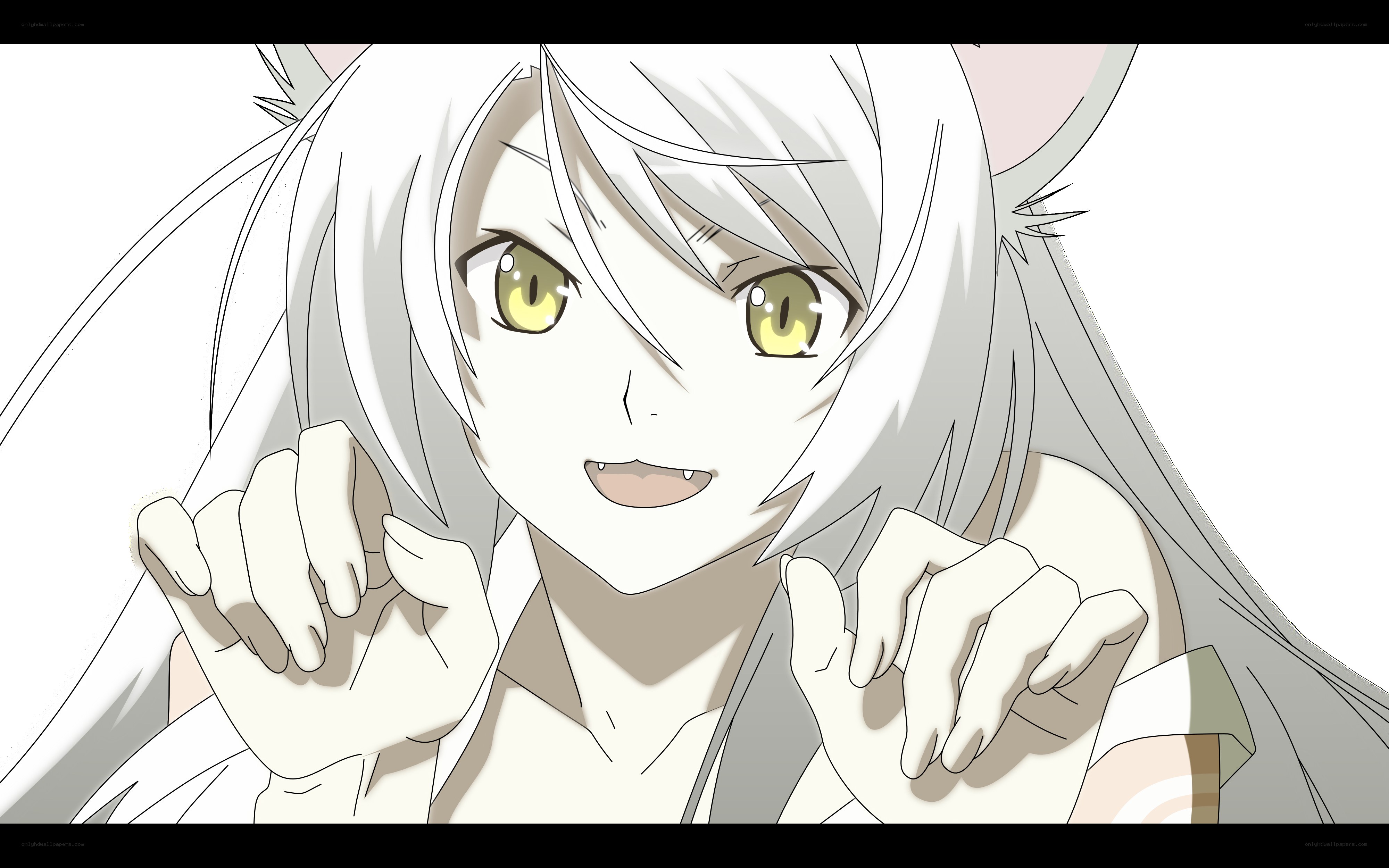 anime character with cat ears