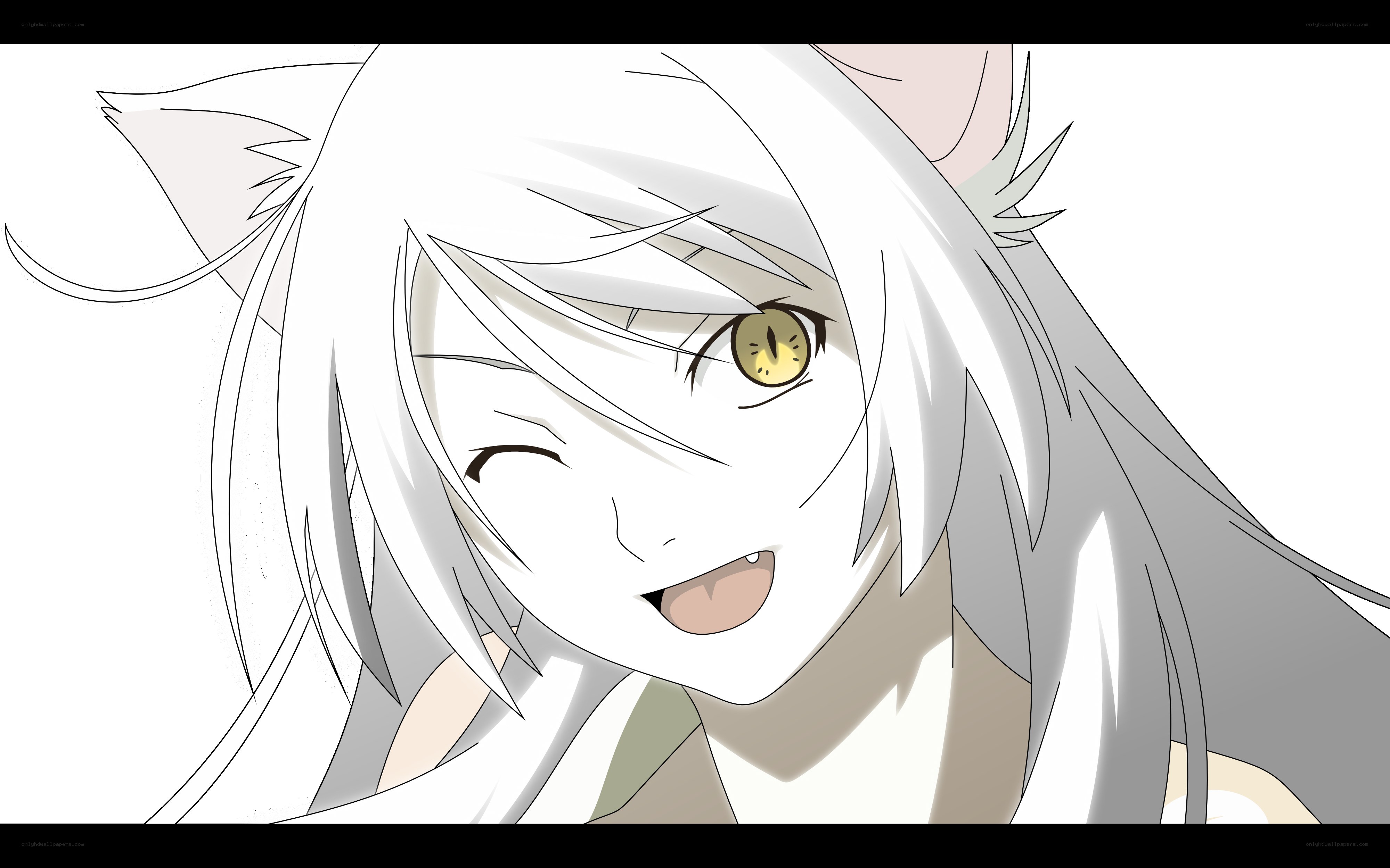anime character with cat ears