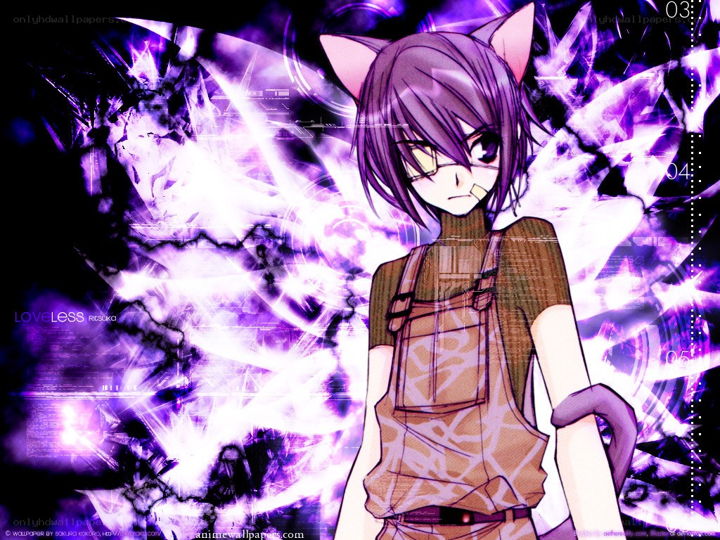 anime character with cat ears