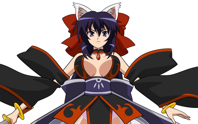 anime character with cat ears