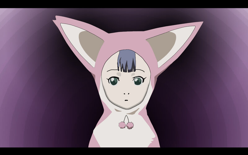 anime character with cat ears